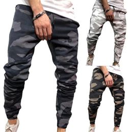 2020 Man Sweat Pants New FashionMens Casual Sports Trousers Camouflage Camo Elastic Waist Fitness Jogger Harem Pants1811138