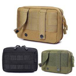 Outdoor Sports BAG Backpack Vest Accessory Molle Pack Tactical Molle Kit Pouch NO11-788