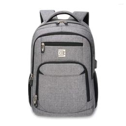 School Bags Mens Women Large Outdoor Backpack USB Laptop Rucksack Bag Travel