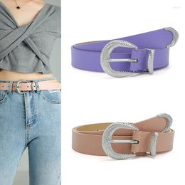 Belts Elegant Retro Women's Belt With Alloy Needle Buckle Fashionable And Simple Daily Versatile Jeans Dress Decoration