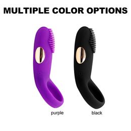 Sex toys vibration lock ring USB charging silicone lock ring for male penis