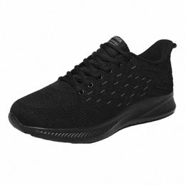 free shipping men new product fashion sports running casual shoes black blue red men's breathable flying outdoor shoes 03Ct#