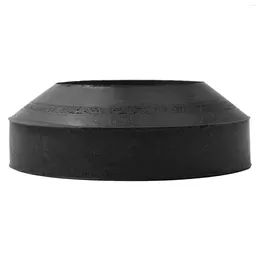 Bath Accessory Set Toilet Gasket Sealing Ring Black Cistern Seal Pan Cone Shaped Conical Doughnut Washer For Rubber