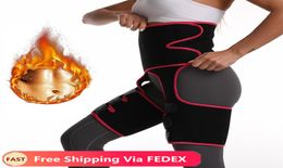 Leg Shaper Neoprene Slim Thigh Trimmer Leg Shapers Slimming Belt Waist Trainer Sweat Shapewear Fat Burning Compress Belt8375186
