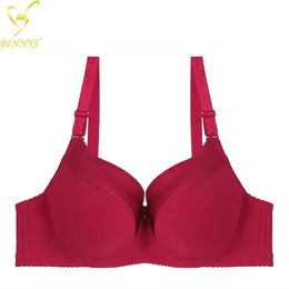 Womens D Cup full hög kvalitet plus storlek underkläder spandex nylon randig underwire kvinnor bh grossal binnys 231222