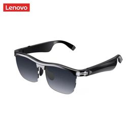 Sunglasses Lenovo Smart Bluetooth Sunglasses Wireless Bluetooth 5.0 Headset HIFI Sound Quality HandsFree Call Driving Music Game Glasses