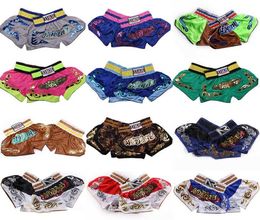 Kickboxing Shorts Kids Short Muay Thai Children Girl Boy MMA Boxer Fight Grappling Kickbox Trousers Women Men Boxing Short Pants X4459152