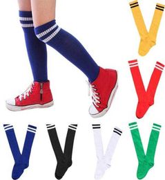 Kids Professional Soccer Socks Football Club Breathable Over Knee High Training Long Stocking Sports Sock For Boys Girls X07103877666