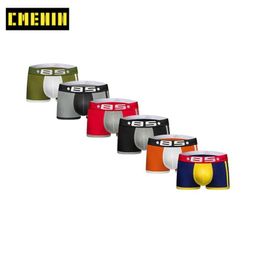 Underpants CMENIN 6Pcslot Cotton Boxer Men Underware Boxers Print Soft Sexy Mens Underwear Boxershorts Top Panties BS707568606