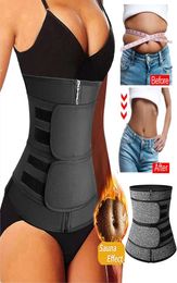 Women Waist Trainer Neoprene Body Shaper Belt Slimming Sheath Belly Reducing Tummy Sweat Shapewear Workout Shapers Corset4635758