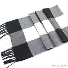 Scarves Wraps Children Kid Grid Scarf Boy And Girl Neck Muffler Plaid Scarves Acrylic Cashmere Wrap Shl Child Long Tassel Check Shls YG038