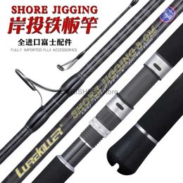 Boat Fishing Rods Lurekiller full Fuji parts shore jigging rod boat rod Ocean popping rod 2.7m/3.0m pe 2-5 Saltwater Spinning RodL231223