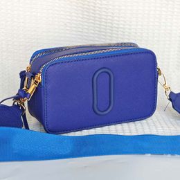 Designer bag Snapshot Multi-color Camera Bag Classics Mini Mark Bag Handbag Womens Strap Shoulder Bag Luxury Leather Strap top Texture Wallet