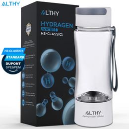 &equipments Althy Hydrogen Rich Water Generator Bottle Cup Dupont Spe Pem Dual Chamber Maker Lonizer H2 Inhalation Device