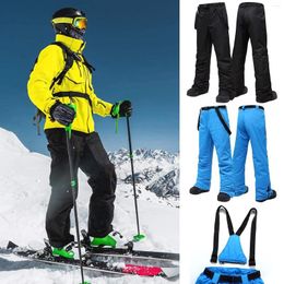 Men's Pants Snowboard Men Trousers Insulated Ski Suspenders Snow Bib Womens Casual On