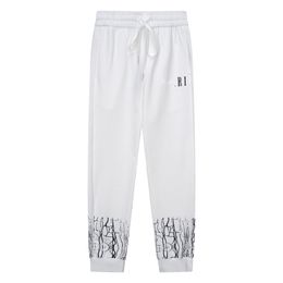 casual pants designer streetwear mens womens pants classic letter print loose Drawstring oversize high street sweatpants Joggers hip hops m-2xl sss