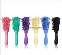 Hair Brushes Care Styling Tools Products Scalp Mas Comb Brush Women De Hairbrush AntiTie Knot Professional Octopus Type1323249