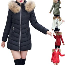Women's Trench Coats Cotton Jacket Medium Length Slim Fit Large Collar Down Womens Rain Windbreaker Women Rose