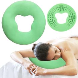 Generation Silicone Pillow SPA Beauty Pad Nonslip Massage Without Film Salon Face Relax Cushion 231222