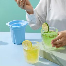 Baking Moulds Ice Cup Silicone Mould Cube Maker DIY Drink Tray For Juice Whiskey Cocktail Kitchen Bar Tool Thicken Mould