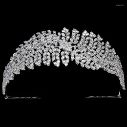Hair Clips Tiaras And Crown Vintage Women Wedding Accessories Magnificent Jewellery Zirconia BC5819 Accesories Party Gifts