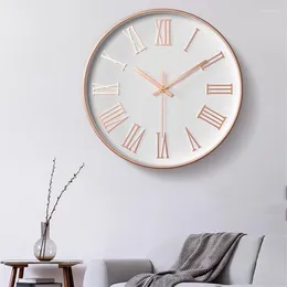 Wall Clocks Quiet Minimalist Clock Modern Acrylic Plastics Bedroom Silent Living Room Battery Horloge Murale Decor