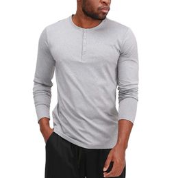 LU Men Yoga Outfit Sports Long Sleeve lululy lemenly T-shirt Mens Sport Style Collar button Shirt Training Fitness Clothes Elastic Quick Dry Wear LL444