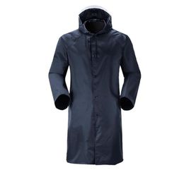 Waterproof Raincoat Men Women Outdoor Rain Gear Fishing Hiking Protective Rain Poncho Reflective Strip Night Safe Rain Coat 2103206781581