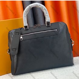 Tote designer bag handbag shoulder bag crossbody bag mens messenger bag womens high quality leather office bag 48260 briefcase attache case