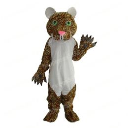 Adult size Lovely Tiger Mascot Costumes Cartoon Character Outfit Suit Carnival Adults Size Halloween Christmas Party Carnival Dress suits For Men Women