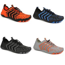 men casual shoes rapid drainage beach shoes breathable white gery blue outdoor for all terrains mens fashion sports sneakers trainers