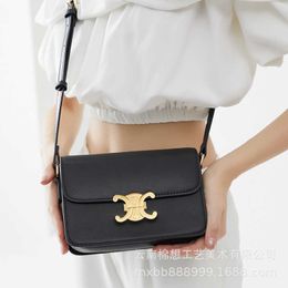 Celins's Luxury Brand Shoulder Bag Designer Arc de Triomphe Light luxury leather with luxurious feelT With Real Logo