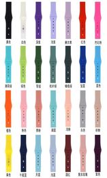 Silicone Straps For Apple Watch Band 45mm 41mm 44mm 40mm 38mm 42mm Smartwatch Bracelet iWatch Watchbands Series 5 3 SE 6 79637600