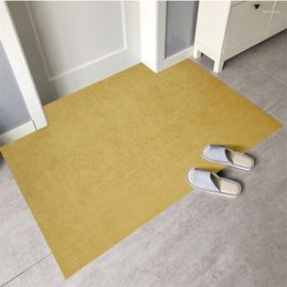 Carpets Door Carpet Entry High-end Cuttable Yellow Home Front Living Room Foot Mat