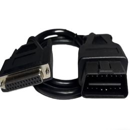 16PIN OBD2 male to DB25PIN female automotive engine connection extension line diagnostic instrument