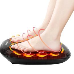 OEM foot spa bath massager with heat pedicure products shiatsu slipper pad machine ems electric feet 231222