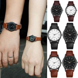 Wristwatches Fashion Couple Watches Set Him And Her Gifts Lover Items Original Luxury Paired Wristwatch Brand Women Wrist Clock Men Present