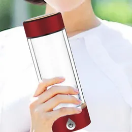 Wine Glasses Portable Hydrogen Water Ioniser Bottle Generator With Rapid Electrolysis Usb Rechargeable For Hydrogen-rich