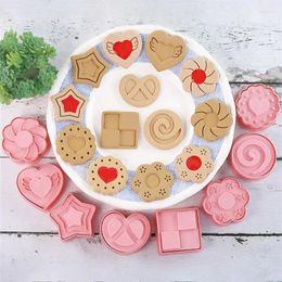 Baking Moulds Cartoon Mould Minimalist Cookie Shaping Decorate The Cake Not Easily Damaged Reusable Biscuit Stereo Mould