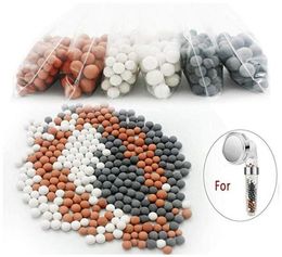 Bath Accessory Set Replacement Mineral Balls Beads Negative Ion Stones Fit For Ionic Philtre Shower Head Bathroom Accessories7850969