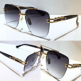 New sunglasses men EVO ONE metal vintage classic sunglasses fashion style square frameless UV 400 lens with case top quality261Y