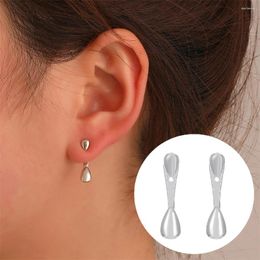 Dangle Earrings Daily Wear Drips For Women Trendy Two Ways To Water Droplet Shaped Korean Style Femme Jewelry Studs Ear Gifts 2023