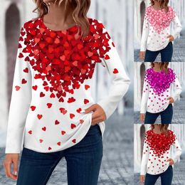 Women's Blouses Long Sleeved Round Neck Womens Dress Tops Sexy Blouse For Women Cotton Sleep Tee