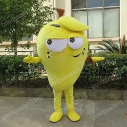 Cute Mango Mascot Costumes Christmas Cartoon Character Outfit Suit Character Carnival Xmas Halloween Adults Size Birthday Party Outdoor Outfit