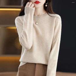 Women's Sweaters High Quality Cashmere Sweater Women Korean Fashion Lined Warm Sueter Knitted Pullover Slim Top Winter Knitwear Jumper