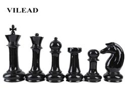VILEAD SixPiece Set Ceramic International Chess Figurines Creative European Craft Home Decoration Accessories Handmade Ornament T7487298