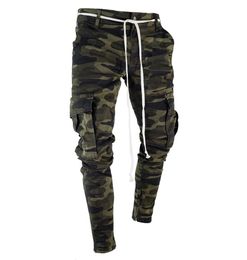 Camouflage Streetwear Harem Men039s Pants Casual Slim Fit Sweatpants Men Multipocket Camo Mens Joggers Pants Drop 2102601650