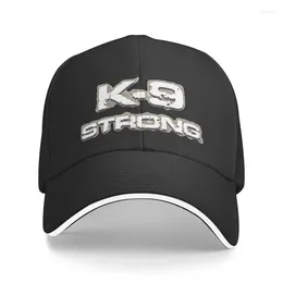 Ball Caps Personalised K9 Strong NPDF Baseball Cap Men Women Breathable Dog Dad Hat Sports