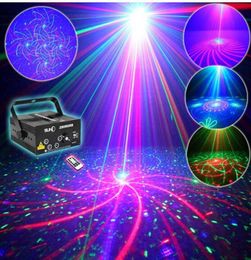 Z80RGR New Remote 5 lenses 80 Patterns RGRB 4 Laser BLUE LED Mix Effects Stage Lighting DJ Bars Home Party Show Lights Xmas AC119532306