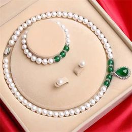 S925 Silver Natural Pearl Necklace For Women To Give To Mother To Girlfriend For Women's Day Mother's Day Birthday Gift 231222